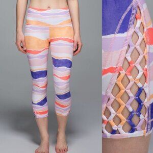 Lululemon True Self Crop Bleacher Stripe I96